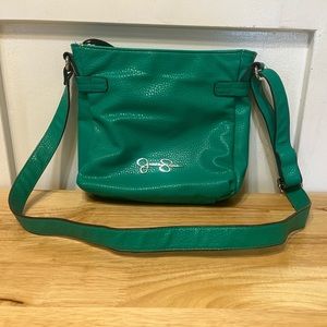 Jessica Simpson faux leather crossbody bag purse
